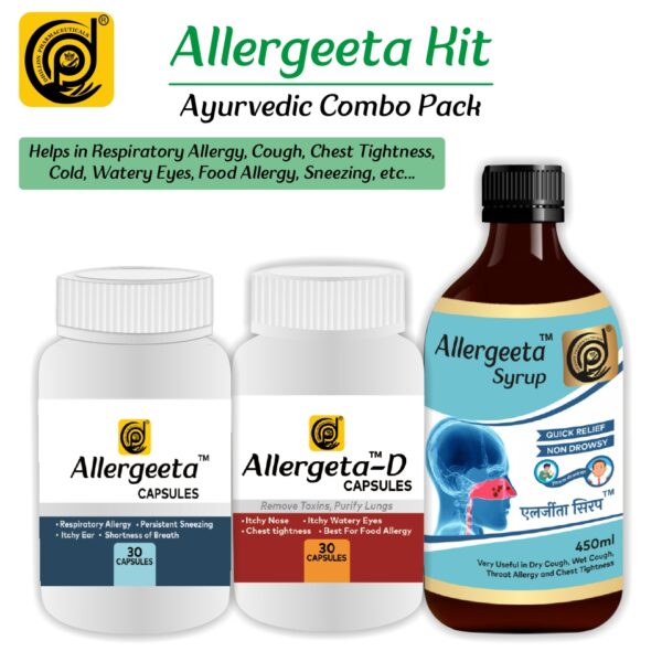 Allergeeta Kit- Herbal Relief for Allergies