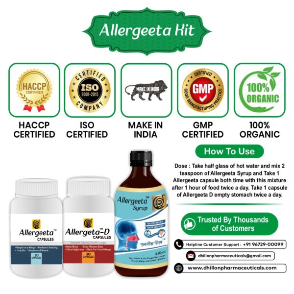 Allergeeta Kit- Herbal Relief for Allergies - Image 2